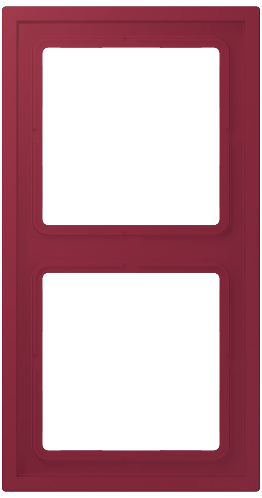 Frame, 2-gang — JUNG LS 990 Le Corbusier, le corbusier 255, art. LCZ982BF255