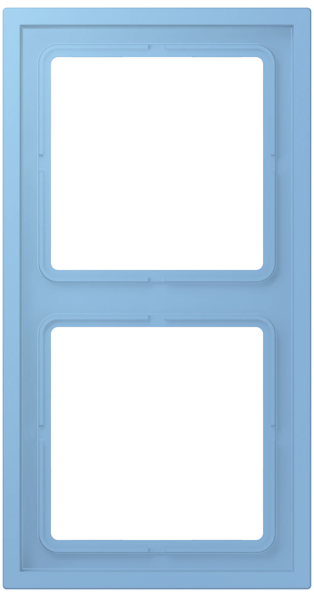Frame, 2-gang — JUNG LS 990 Le Corbusier, le corbusier 256, art. LCZ982BF256
