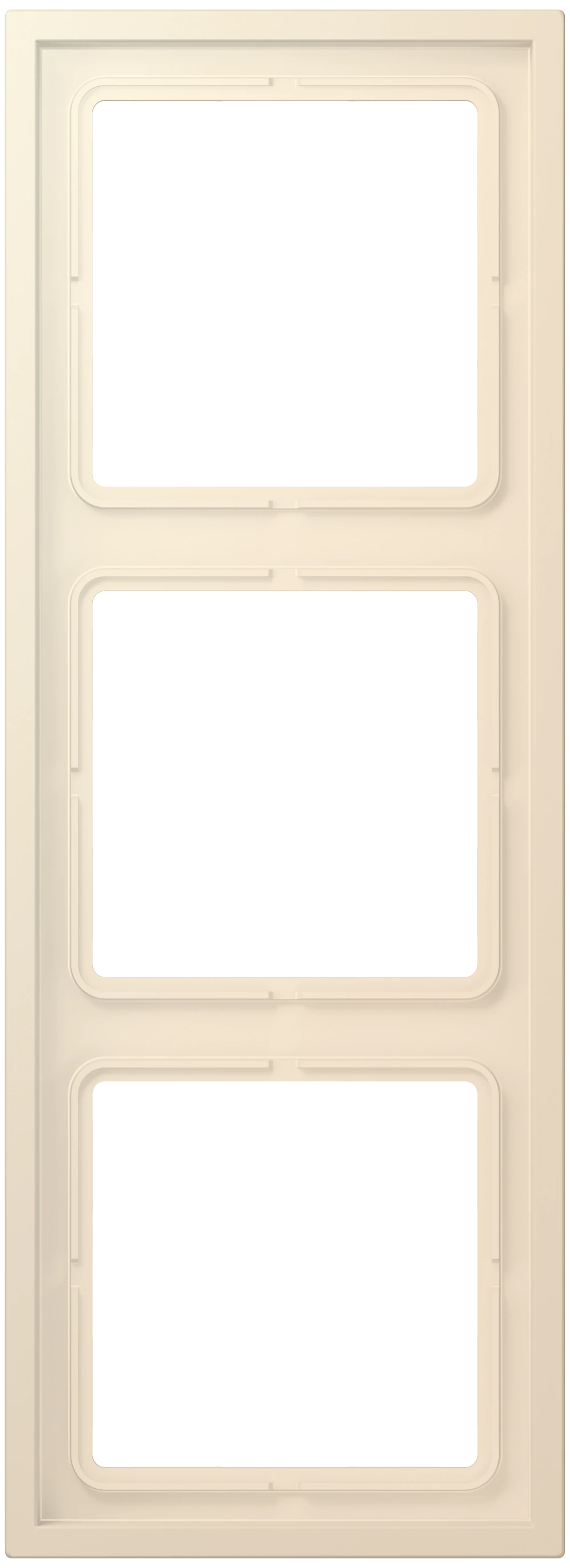 Frame, 3-gang — JUNG LS 990 Le Corbusier, le corbusier 238, art. LCZ983BF238