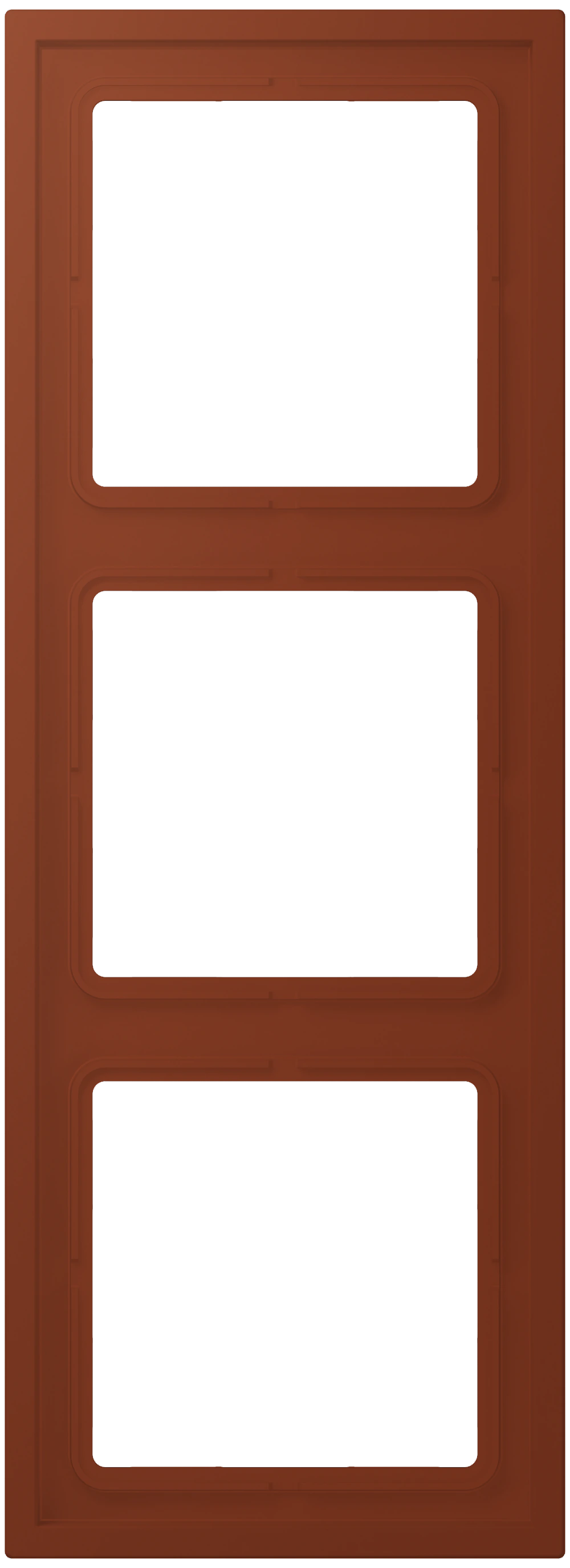 Frame, 3-gang — JUNG LS 990 Le Corbusier, le corbusier 247, art. LCZ983BF247