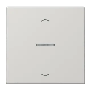 Rocker with lens and arrow symbols for KNX push-button 1-gang