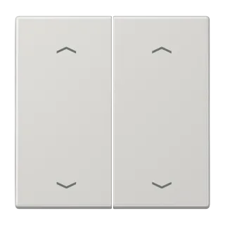 Rocker with arrow symbols for KNX push-button 2-gang