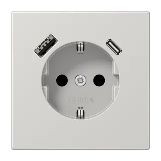 SCHUKO® socket with USB charger