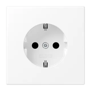 Розетка SCHUKO®; дюропласт; белый матовый — JUNG LS1520WWM