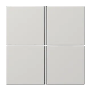 Cover kit 4-gang, complete