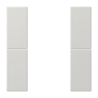 Cover kit 2-gang, complete