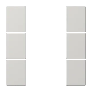 Cover kit 3-gang, complete