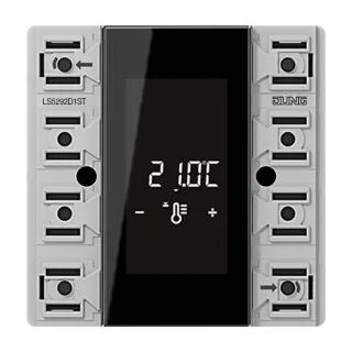 Комнатный контроллер модуль, 2 группы · для шинных модулей KNX