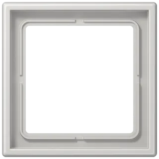 Рамка для вертикальной и горизонтальной установки, 1 пост; дюропласт; светло-серый; LS990 — JUNG LS981LG