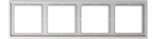 Frame for horizontal and vertical installation