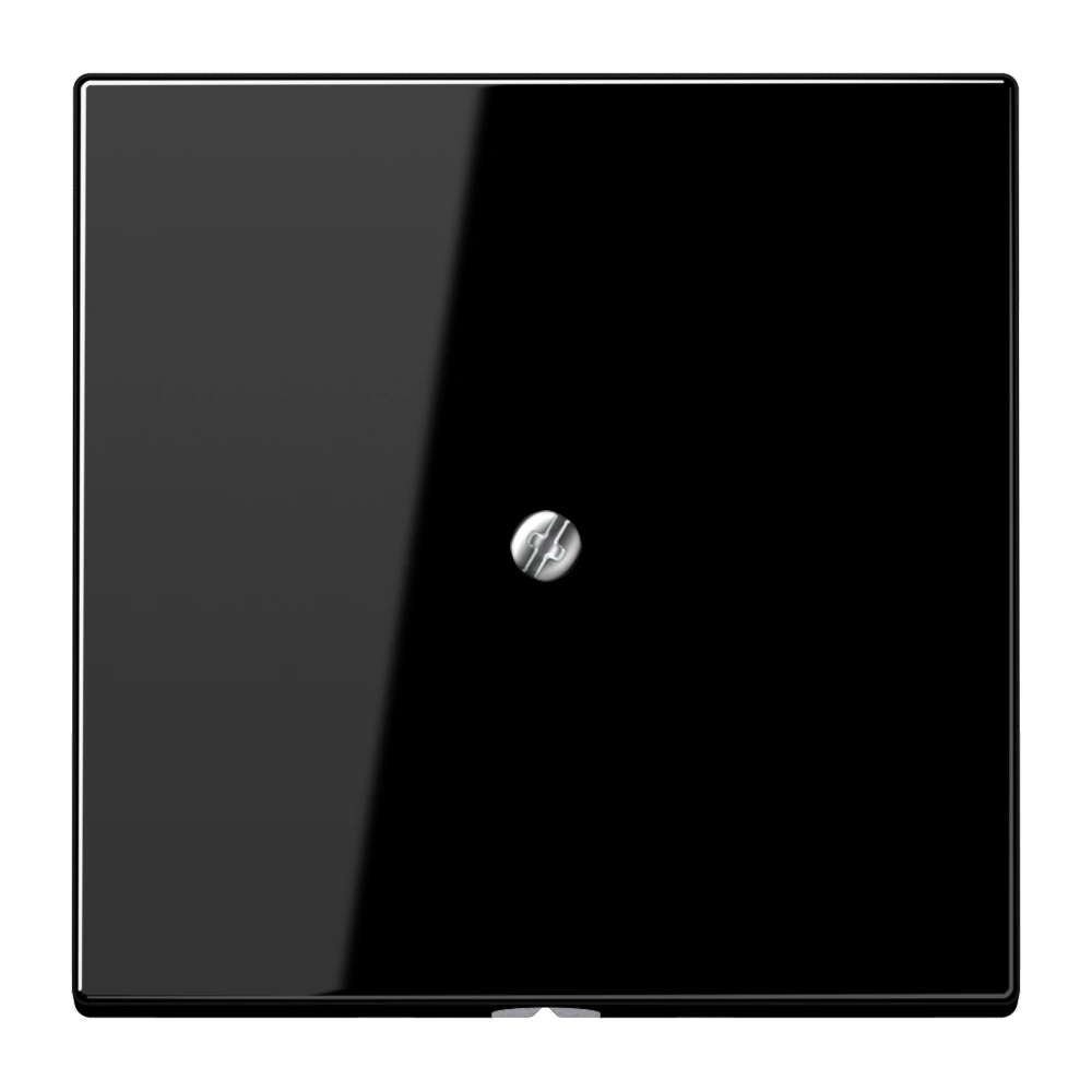 Cable outlet with strain relief — JUNG LS 990, black, art. LS990ASW