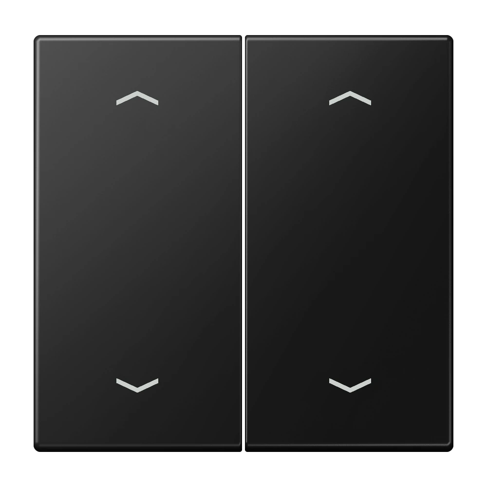 Клавиша с символами «стрелки» — JUNG LS 990, Matt Black, арт. LS995MPSWM