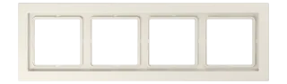 Frame for horizontal and vertical installation