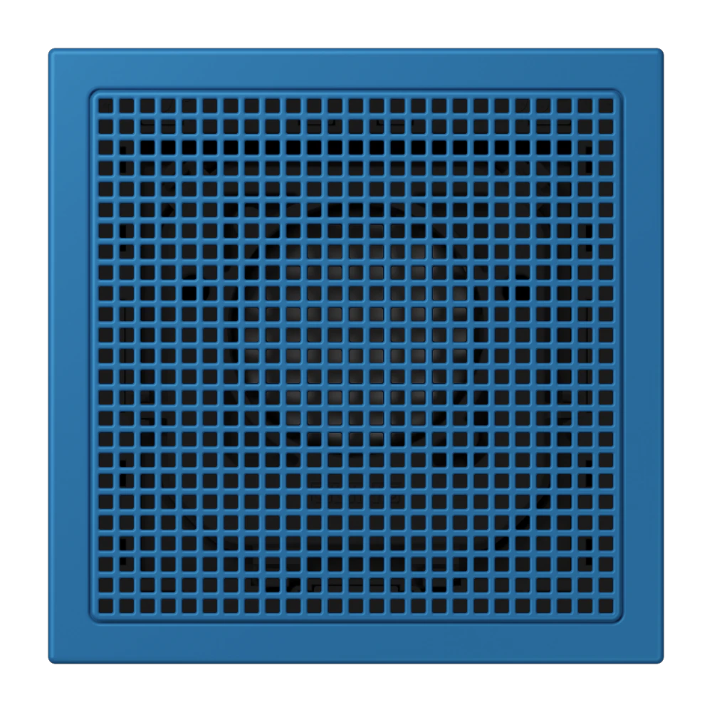 Loudspeaker module — JUNG LS 990 Le Corbusier, Bleu Céruléen 31, art. LSMLC4211