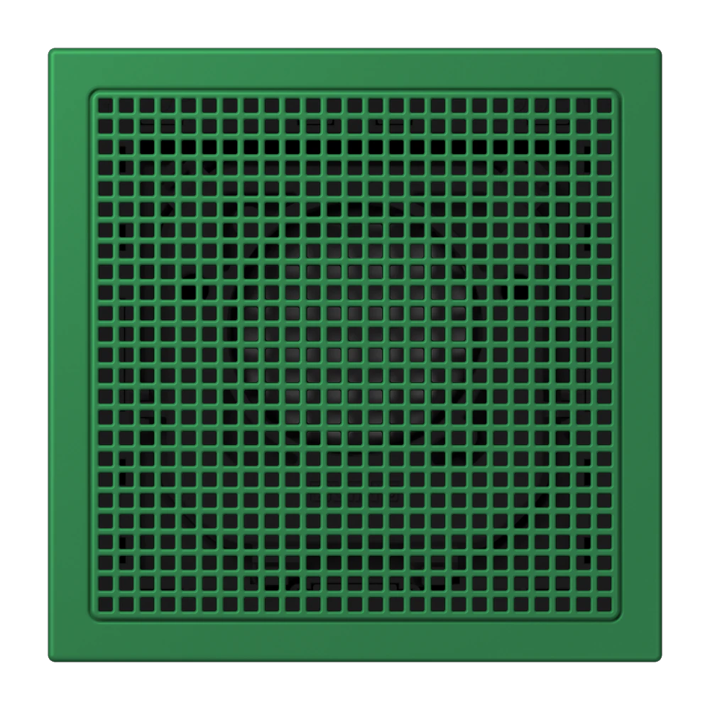 Loudspeaker module — JUNG LS 990 Le Corbusier, Vert Foncé, art. LSMLC4219