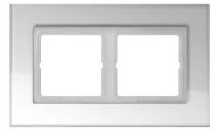 JUNG LS PLUS, white (glass), art. LSP982GLWW