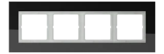 JUNG LS PLUS, black (glass), art. LSP984GLSW
