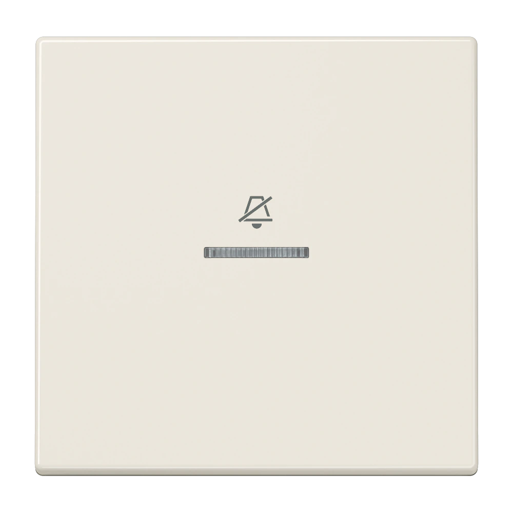 Hotel rocker, room unit — JUNG LS 990, ivory, art. LSRUKO5D