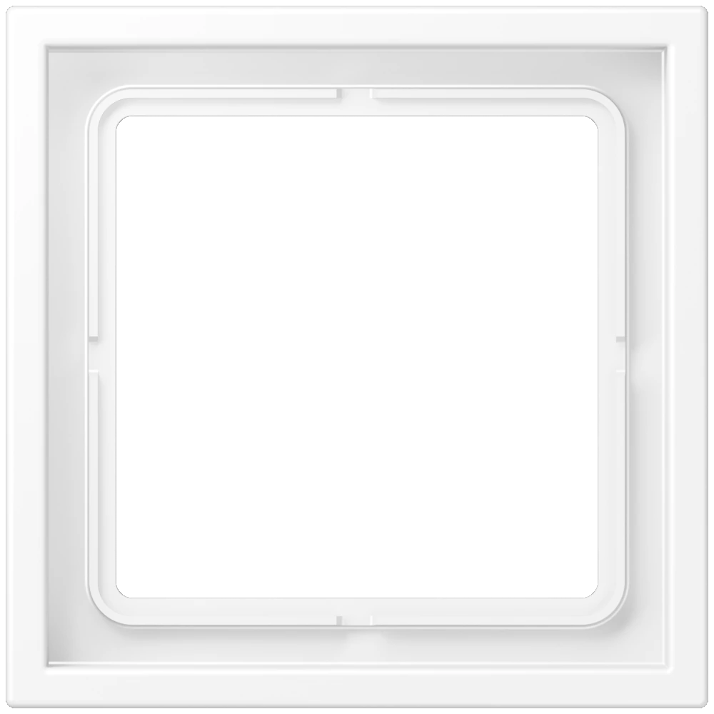 Frame — JUNG LS ZERO, Matt White, art. LSZ981BFWWM