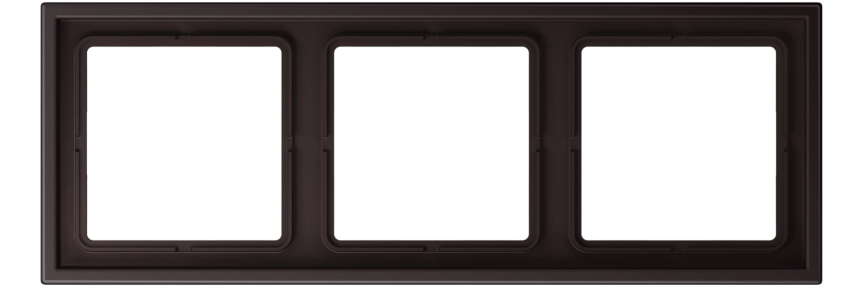 Frame — JUNG LS ZERO, Dark Al, art. LSZAL983BFD