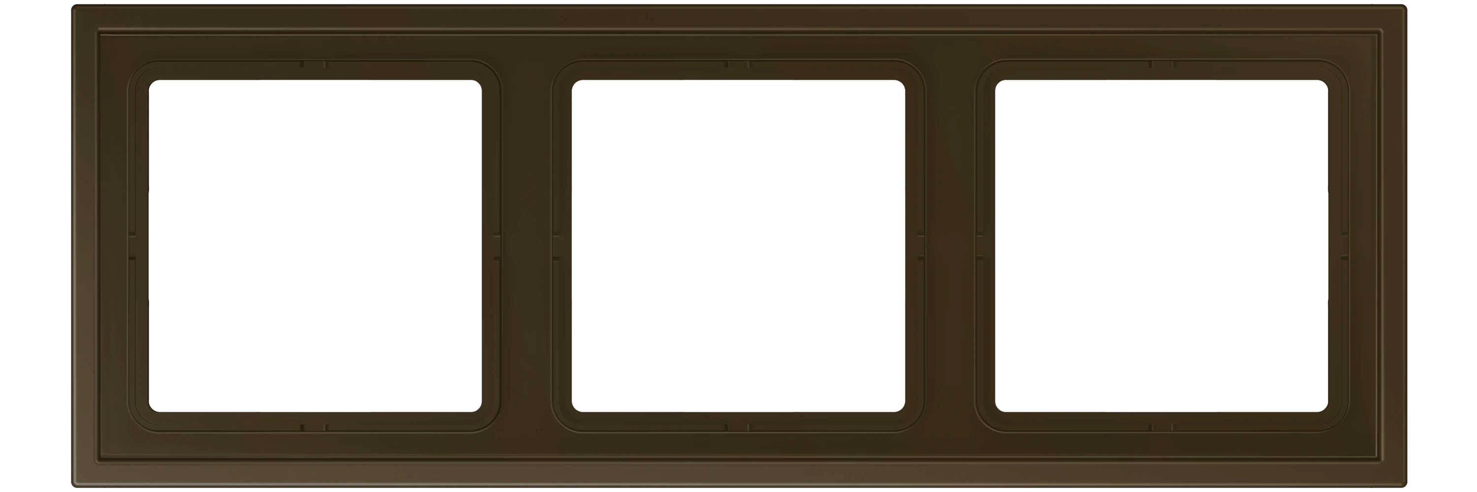 Frame — JUNG LS ZERO, Antique Brass, art. LSZME983BFAT