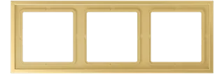 JUNG LS ZERO, classic brass (lacquered), art. LSZME983BFC