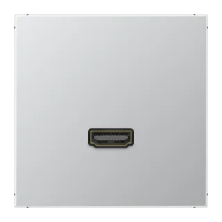 Мультимедиа разъём, HDMI 2.0a, позолоченные контакты; металл; алюминий; Aluminium