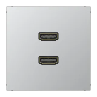 2 x HDMI, серия LS, алюминий