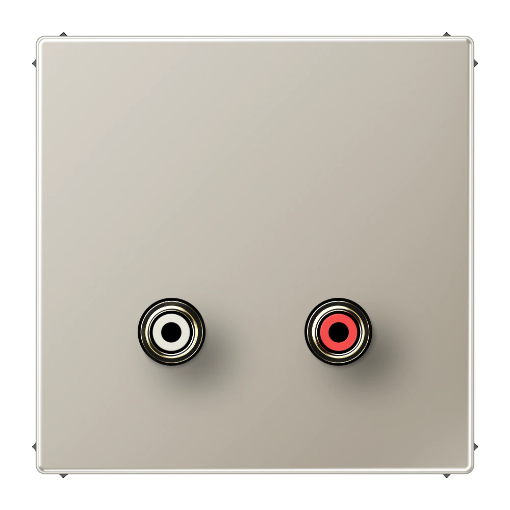 Cinch Audio (RCA) — JUNG Other, Ivory, art. MAES1021