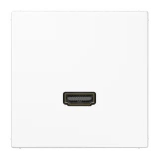 HDMI, термопласт, серия LS, белый