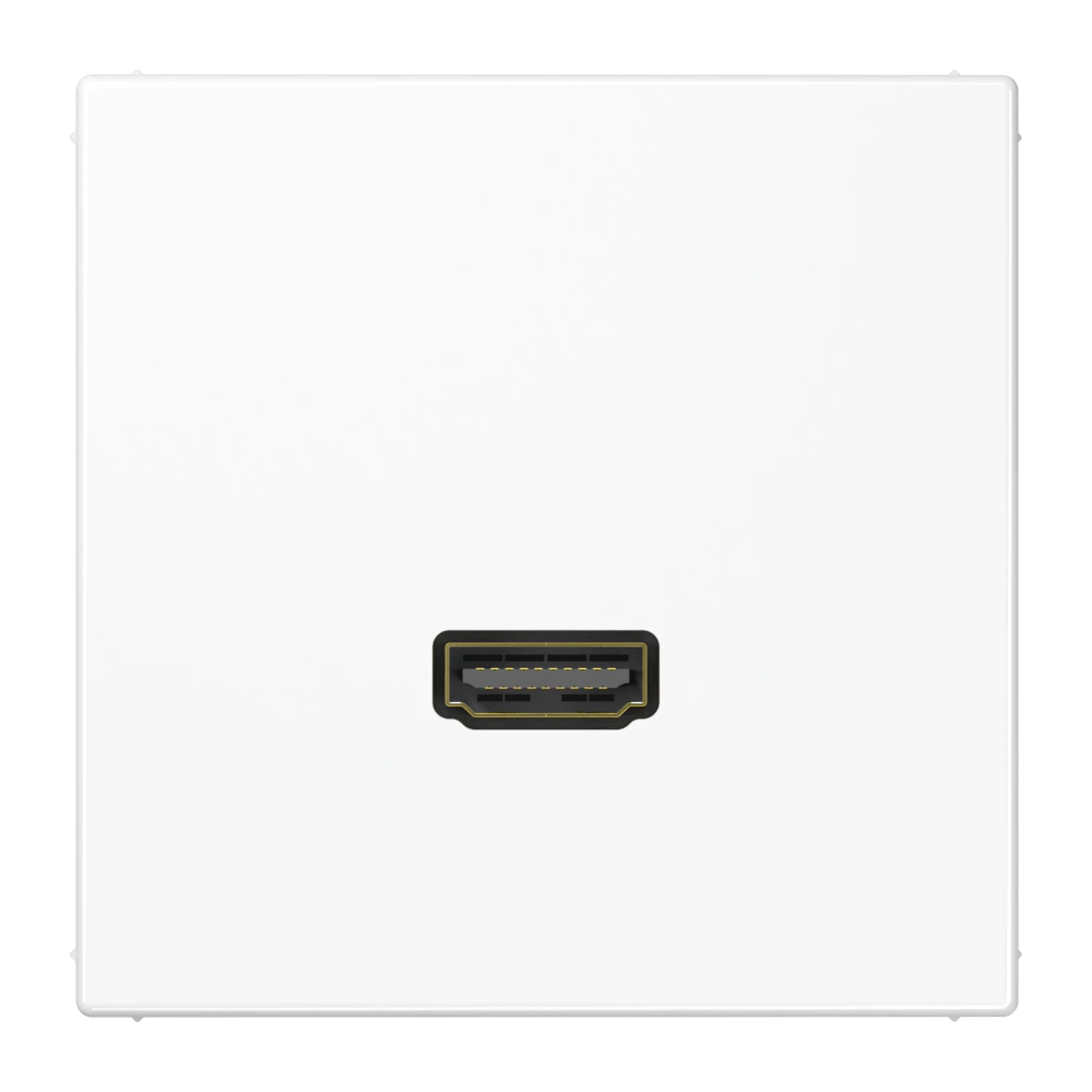 HDMI — JUNG Multimedia, Alpine White, art. MALS1112WW