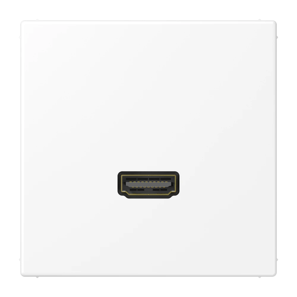 HDMI — JUNG Multimedia, White Matt, art. MALS1112WWM