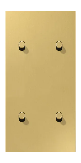 Centre plate with toggle lever "cylinder"