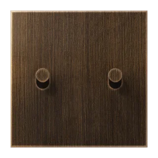 Centre plate with toggle lever "cone"