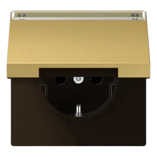 JUNG LS 990, classic brass, art. ME1520NAKLC