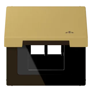 JUNG LS 990, classic brass, art. ME2990KLLANC