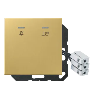 JUNG LS 990, classic brass, art. MECUKO5M24C