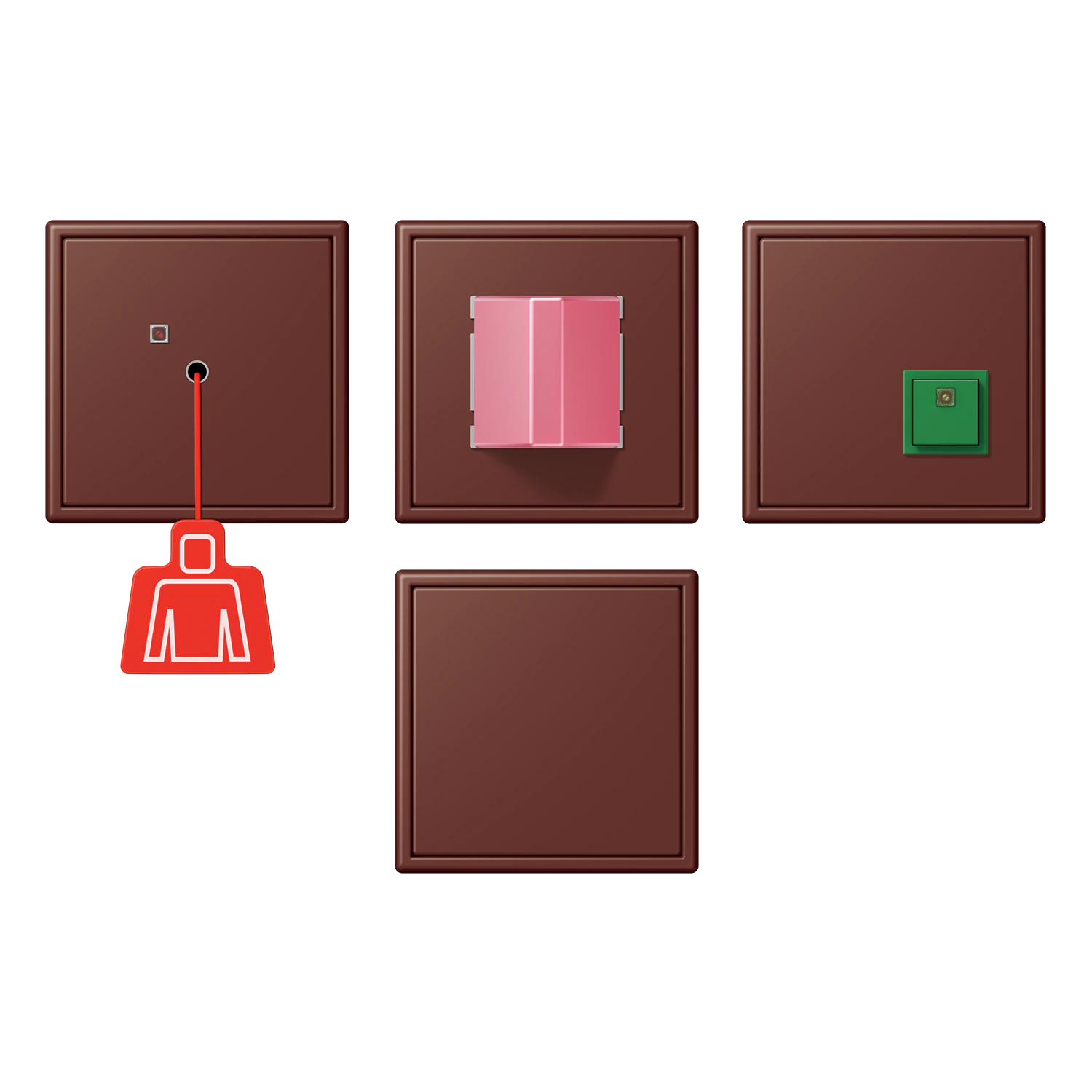 Emergency system set — JUNG NRS, Ivory, art. NRSLC0834235
