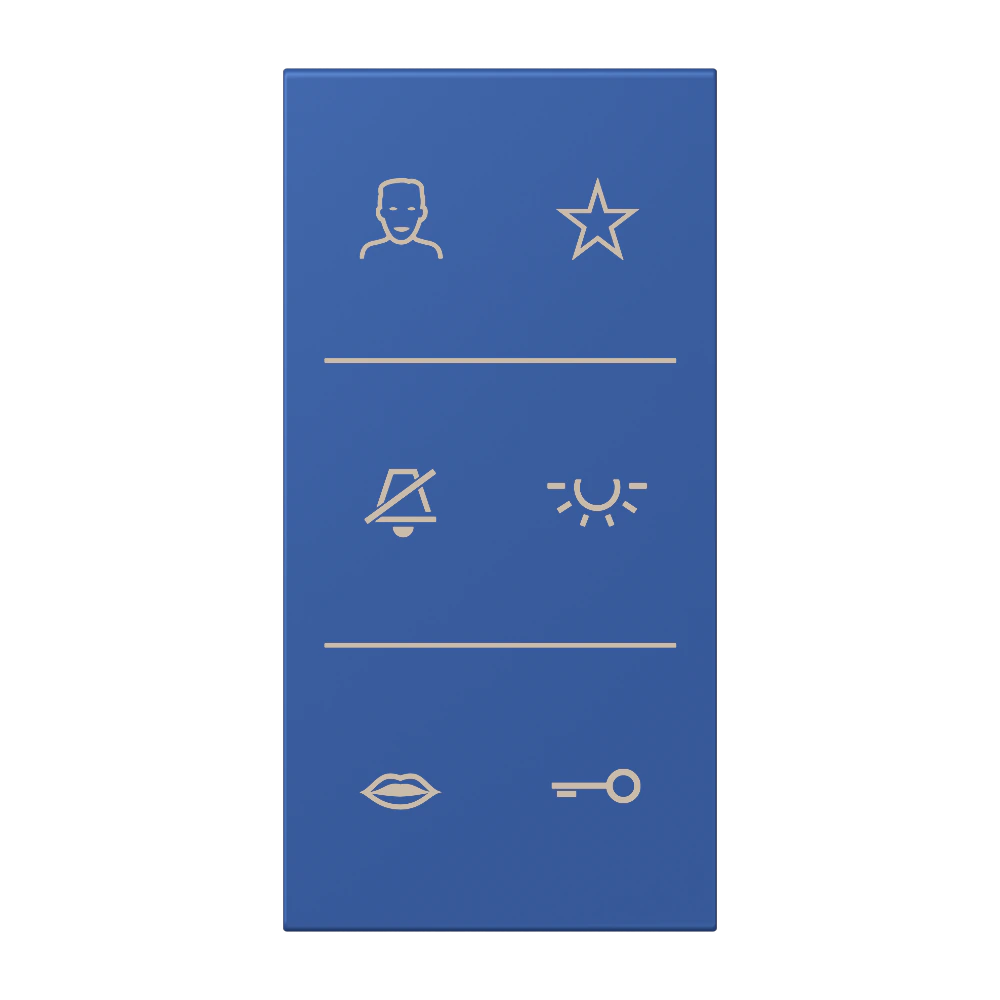 Symbol cover video — JUNG Smart Display, Ivory, art. SIV6LCDC253